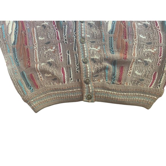 Vintage Carlo Alberto Sweater Mens XL Coogi Knit 90s Australia Pullover Jumper - Picture 12 of 13